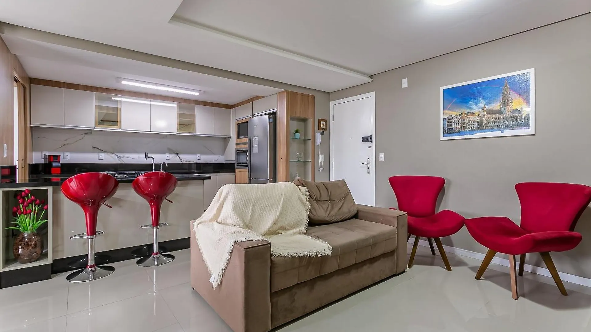 Apartmán Wi-Fi 600Mb | 500M Da Ufsc #Trina02 Florianópolis 0*,  Brazílie